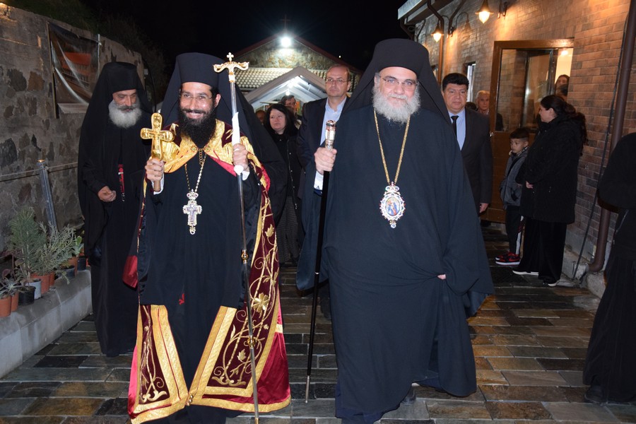 Ενθρόνιση του πρώτου Ηγουμένου της Ιεράς Μονής Αγίου Αββακούμ