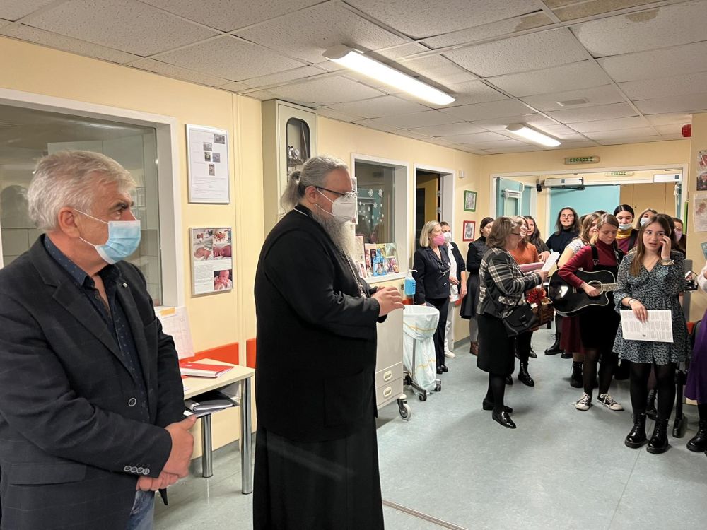 Στο Πανεπιστημιακό Γενικό Νοσοκομείο Λαρίσης ο Μητροπολίτης Ιερώνυμος