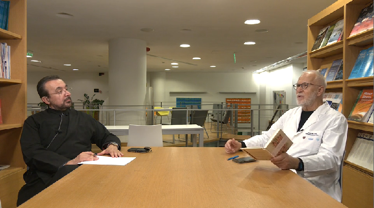 Ο Καθηγητής Χειρουργικής π. Δημήτριος Λινός σήμερα στην Pemptousia.tv