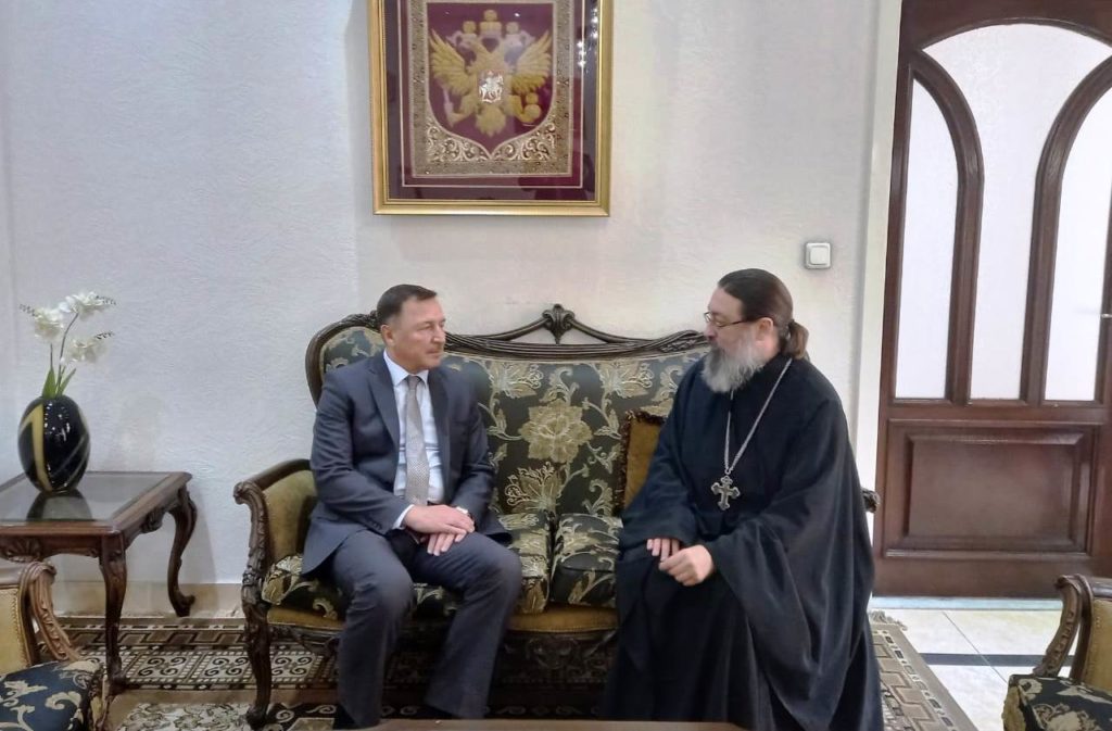 Состоялась встреча представителя Русской Церкви с послом Российской Федерации в Сирии