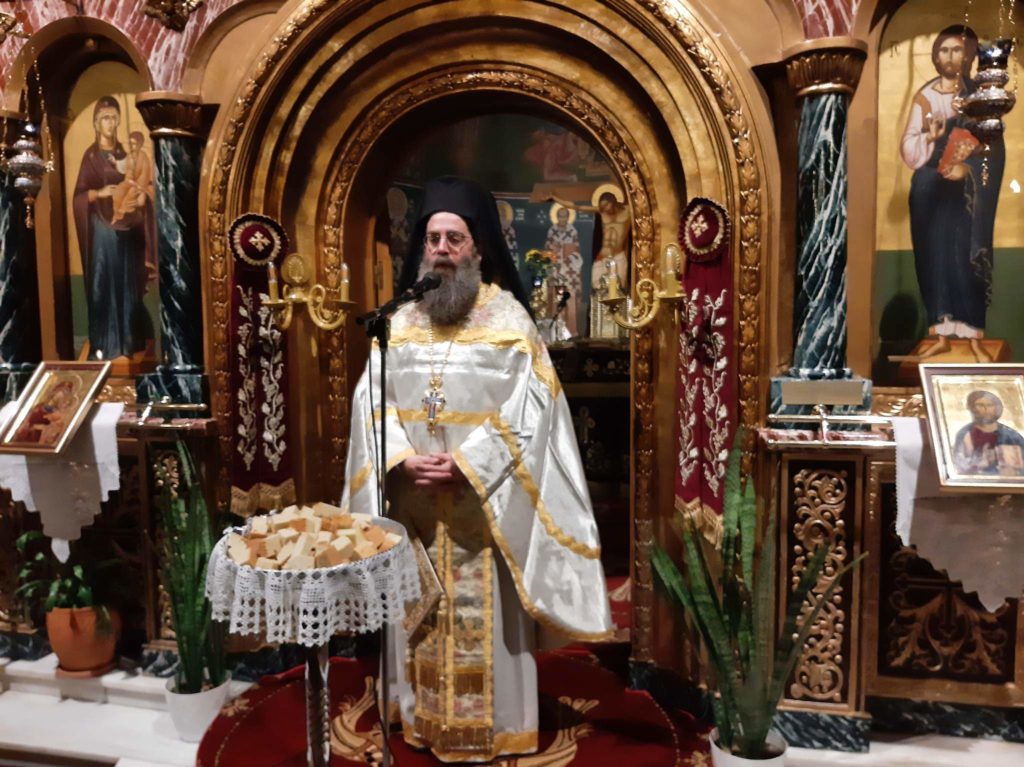 Αγρυπνία για τον Όσιο Πορφύριο και Άγιο Νικόλαο στην Ερέτρια