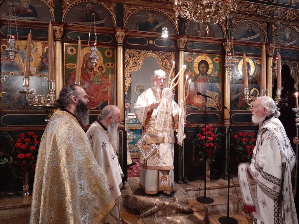 Χριστούγεννα στην Ιερά Μονή Μεταμορφώσεως του Σωτήρος Κύμης