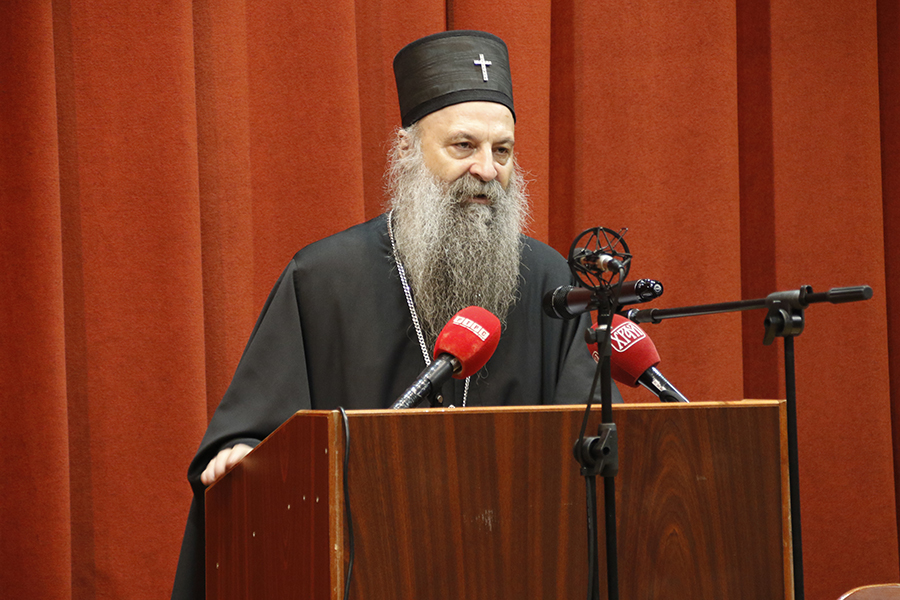 Patriarch of Serbia Porfirije inaugurates int’l con’f commemorating centennial of Patriarchate