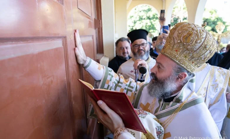 Yet another church was consecrated in Melbourne by the Archbishop of Australia