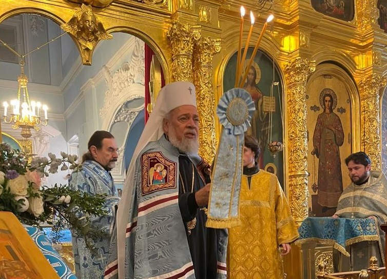 На Антиохийском Подворье в Москве отметили 81-летие митрополита Филиппопольского Нифона