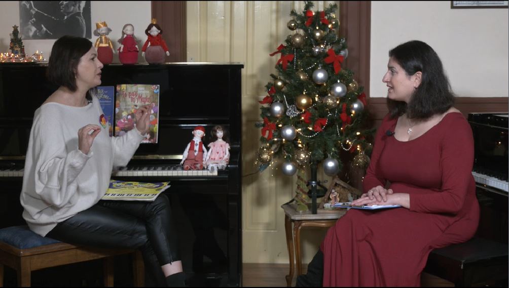 Δείτε σήμερα την μουσικοπαιδαγωγό Μαρία Μιχαλοπούλου στην εκπομπή Καλλιτεχνήματα