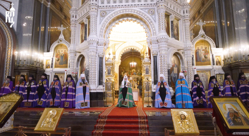 В день памяти святителя Филарета Московского Предстоятель Русской Церкви совершил Литургию в Храме Христа Спасителя и возглавил хиротонию архимандрита Хрисанфа (Коноплева) во епископа Чимкентского