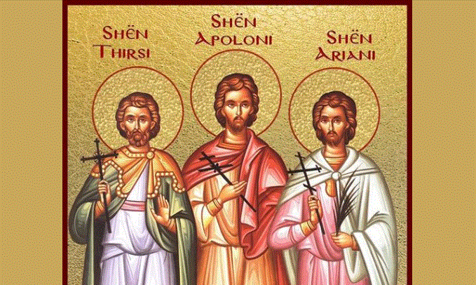 Dëshmorët Filemoni, Ariani, Apolloni, Thirsi, Lefki, Kaliniku etj. Dëshmor Ipati e 36 dëshmorët