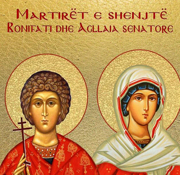 Dëshmorët Bonifati, Agllaia, senatore. Dëshmor Ari. Oshënar Grigjenti i Etiopisë