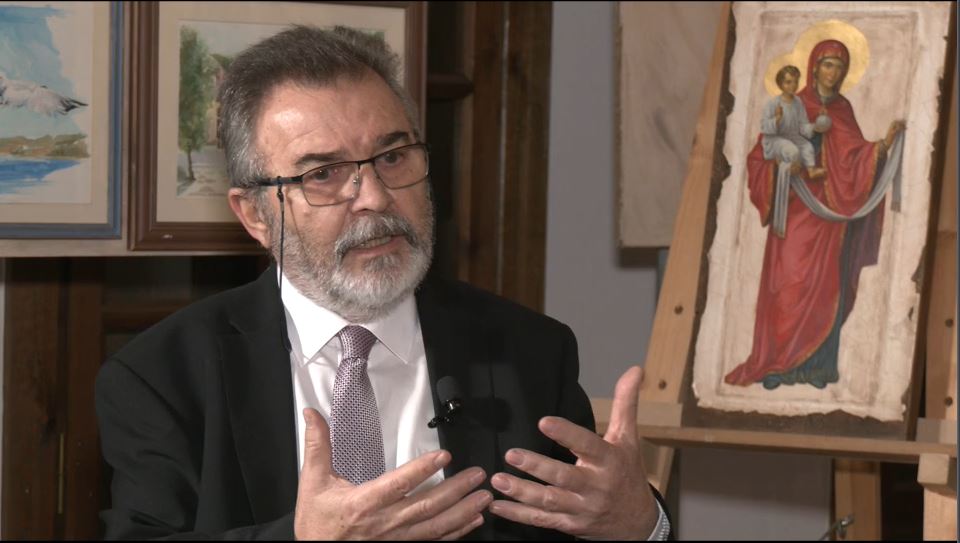 Ο Άρχοντας Αγιογράφος του Πατριαρχείου Αλεξανδρείας Κωνσταντίνος Ξενόπουλος στην Pemptousia TV