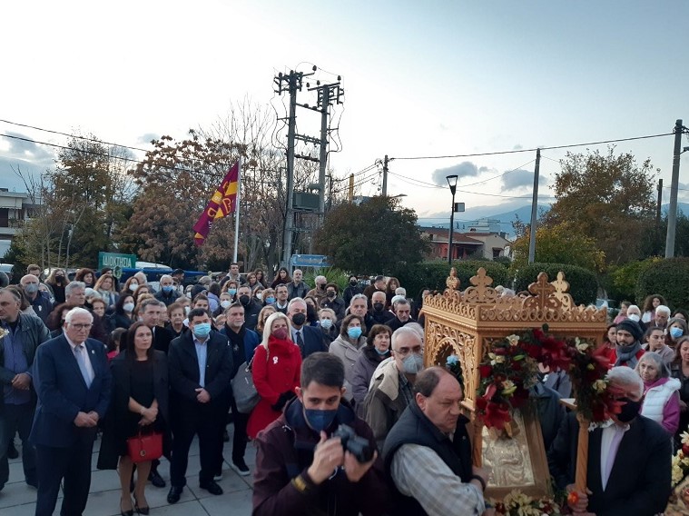 Η εορτή της Αγίας Βαρβάρας στην Μητρόπολη Κηφισίας