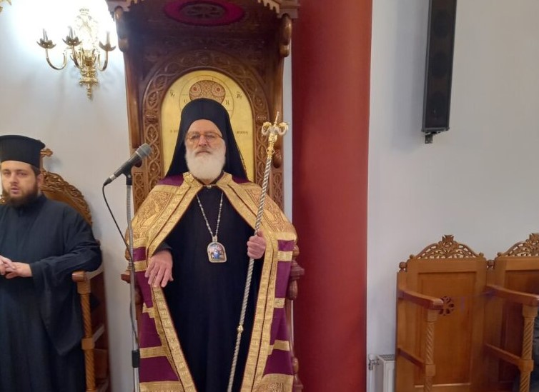 Ο Μητροπολίτης Αρκαλοχωρίου στην Ενορία Ψαρής Φοράδας της επαρχίας Βιάννου