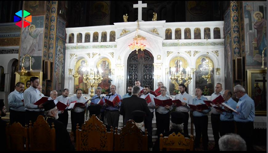 Χριστουγεννιάτικη εκδήλωση με τη Χορωδία Συνδέσμου Ιεροψαλτών Αττικής στην Pemptousia TV