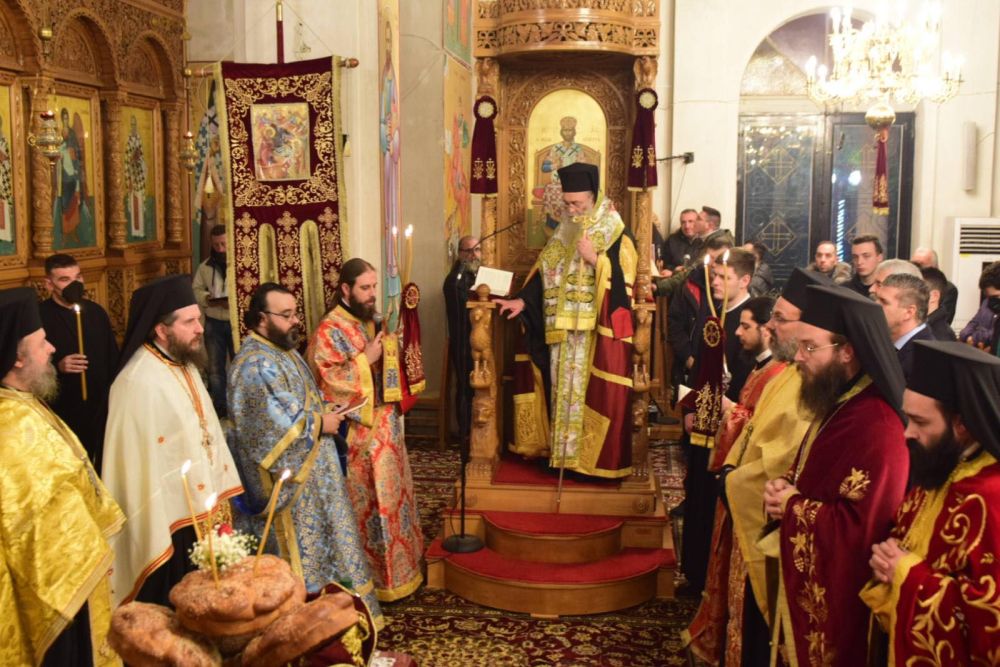 Τύρναβος: Ξεκίνησαν οι λατρευτικές εκδηλώσεις για τον πολιούχο Άγιο Γεδεών