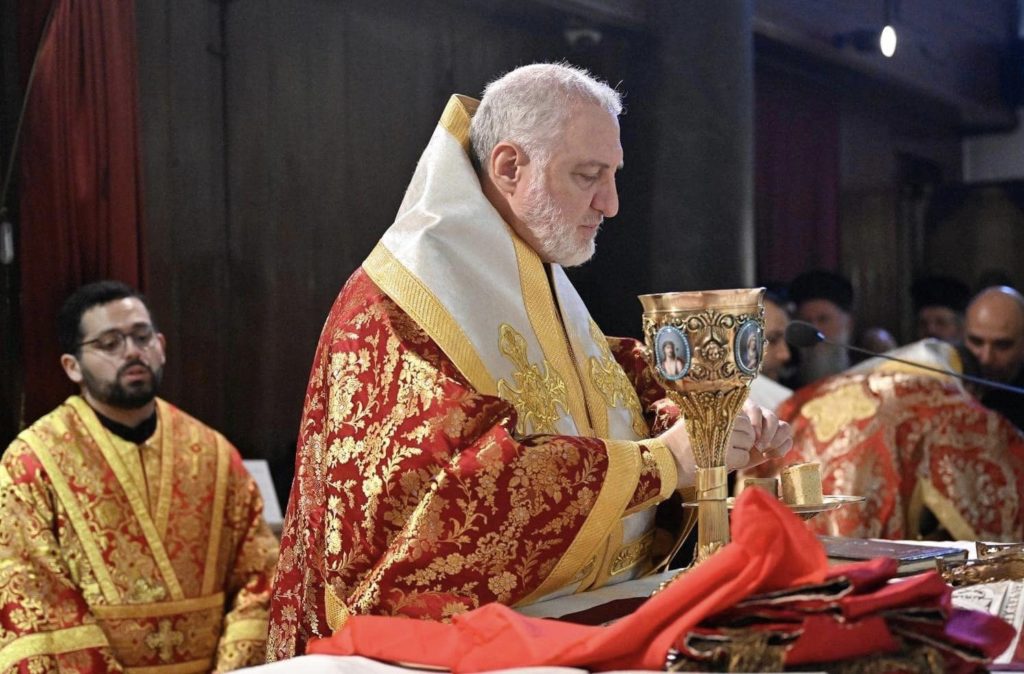 Archbishop of America Elpidophoros co-officiates at Patriarchal Divine Liturgy in Church of St. George