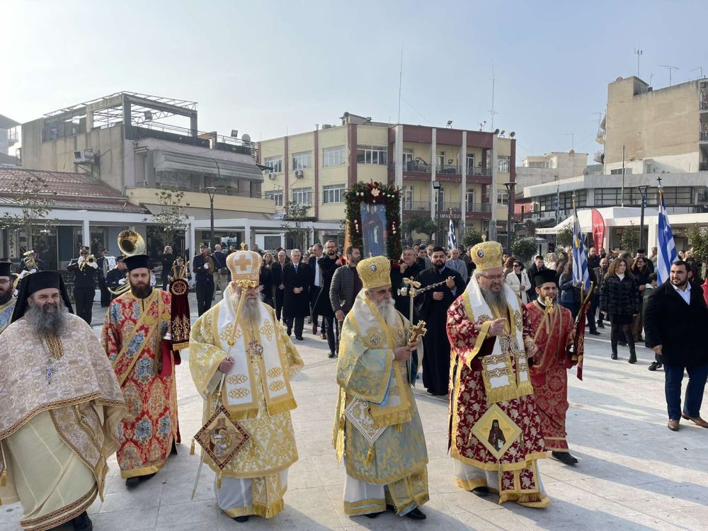 Πάνδημος ο εορτασμός του Προστάτη του Τυρνάβου, Αγίου Γεδεών