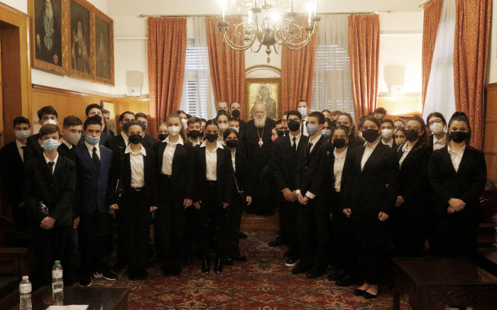 Αρχιεπίσκοπος Ιερώνυμος σε μαθητές: Αποκτήστε γνώσεις και δυνατότητες εξέλιξης