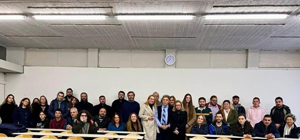 Διάλεξη του Εμμανουήλ Μελινού στη Θεολογική Σχολή Αθηνών