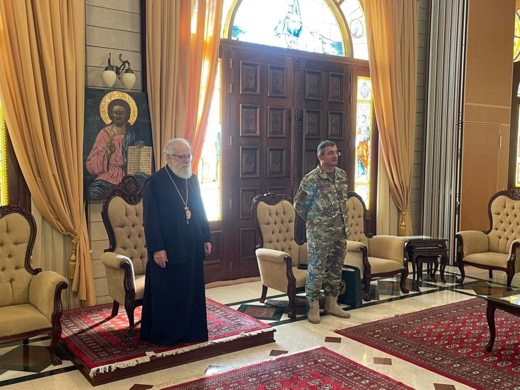 Εκπρόσωποι των Σωμάτων Ασφαλείας στον Μητροπολίτη Κωνσταντίας