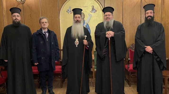 Τον Μητροπολίτη Λαρίσης επισκέφθηκε ο Φθιώτιδος Συμεών