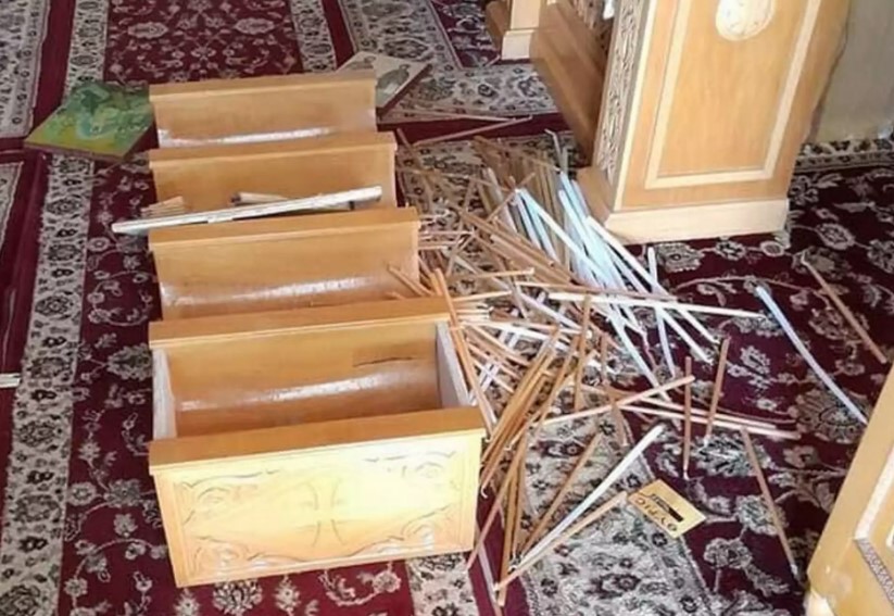 Ηλεία: Διάρρηξη σε εκκλησία και εικόνες από τις ζημιές που προκαλούν οργή