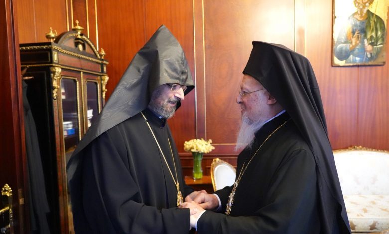 The Patriarch of the Armenians in Turkey met the Ecumenical Patriarch