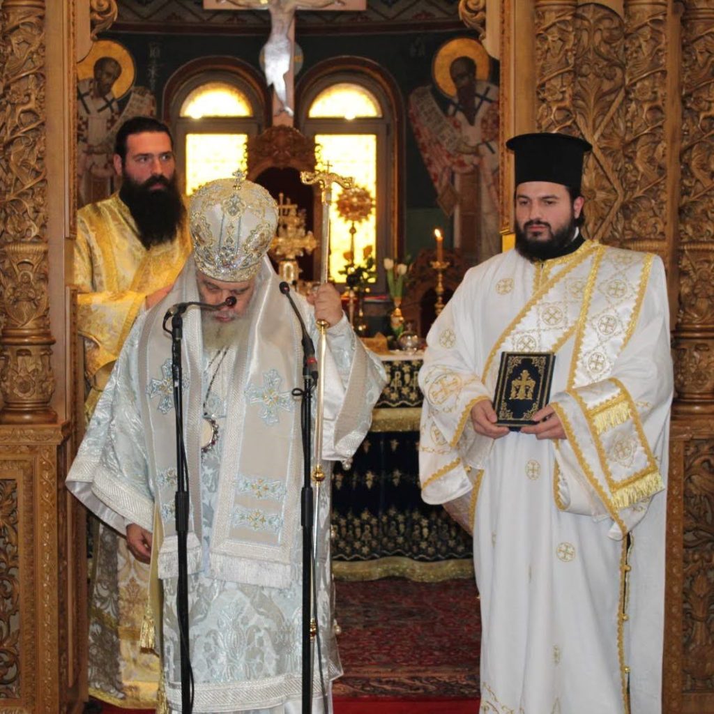 Εις Διάκονον Χειροτονία από τον Μητροπολίτη Εδέσσης στην Αριδαία
