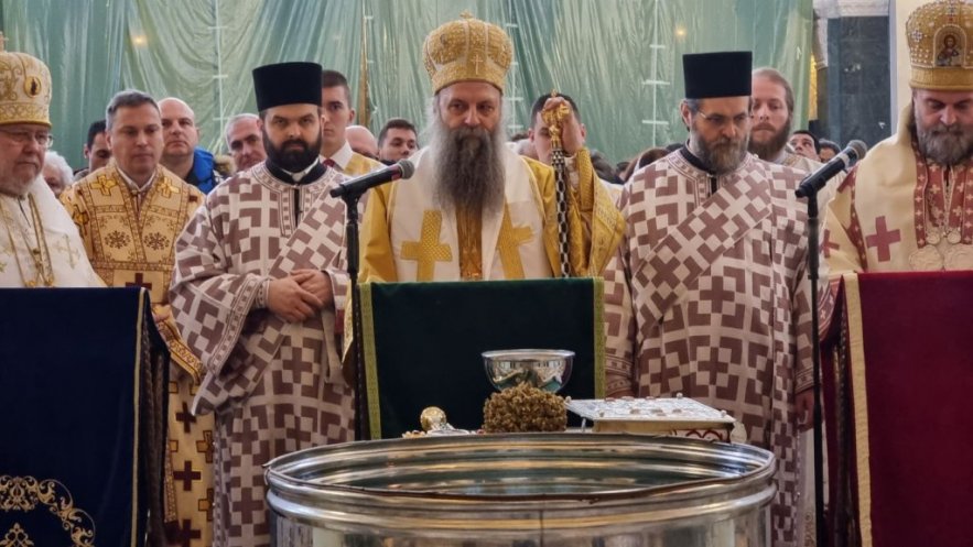 Θεοφάνεια στο Βελιγράδι: Το μήνυμα του Πατριάρχη Σερβίας