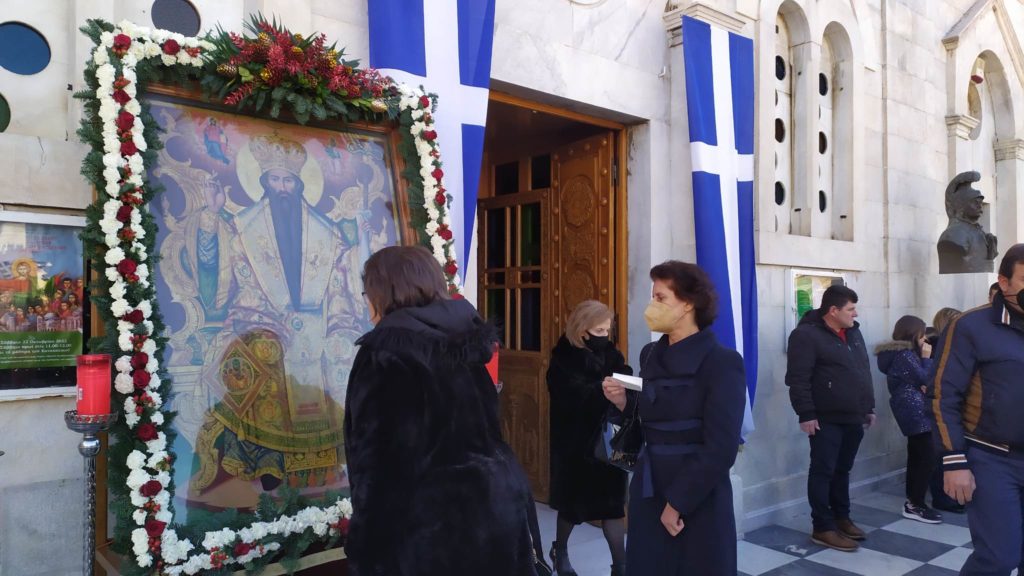 Η Τρίπολη τίμησε τον Μέγα Βασίλειο στον πανηγυρίζοντα καλλιμάρμαρο Μητροπολιτικό ναό