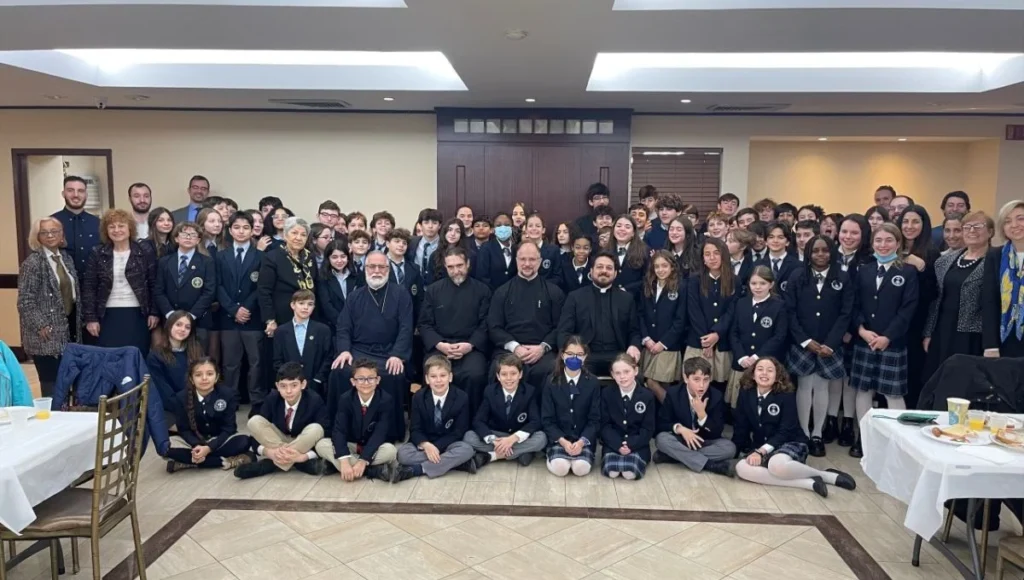 Students Across Archdiocesan District Celebrate Feast of 3 Hierarchs Together