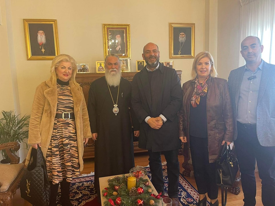 Στα Γραφεία της Μητρόπολης Καλαβρύτων ο Βουλευτής Αχαΐας Ιάσωνας Φωτήλας