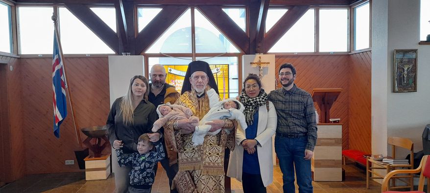 Celebration of Epiphany and Cutting of the Vasilopita in Iceland