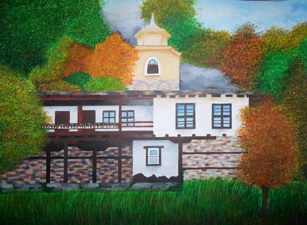 Картини на поповски художници красят Черепишкия манастир