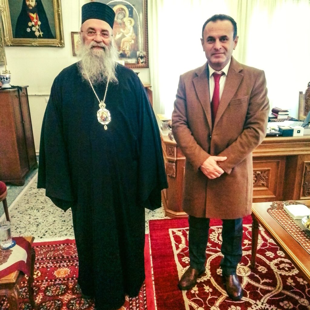 Συνάντηση του Μητροπολίτη Δράμας με τον υποψήφιο Δήμαρχο Γιώργο Παπαδόπουλο