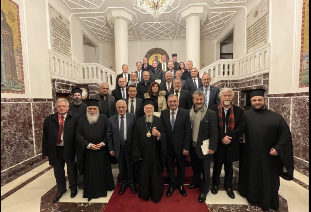 استقبل ابينا صاحب القداسة البطريرك المسكوني برثلماوس الاول