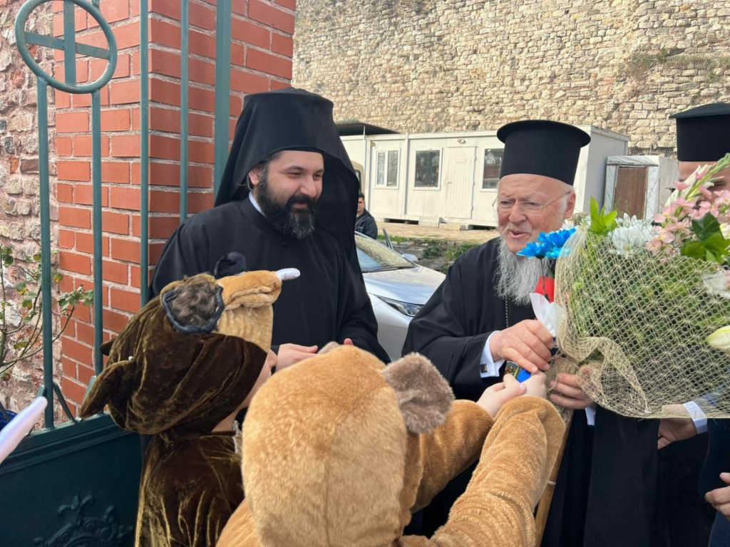 Ο Οικουμενικός Πατριάρχης κοντά στη Γεωργιανόφωνη Κοινότητα της Πόλης