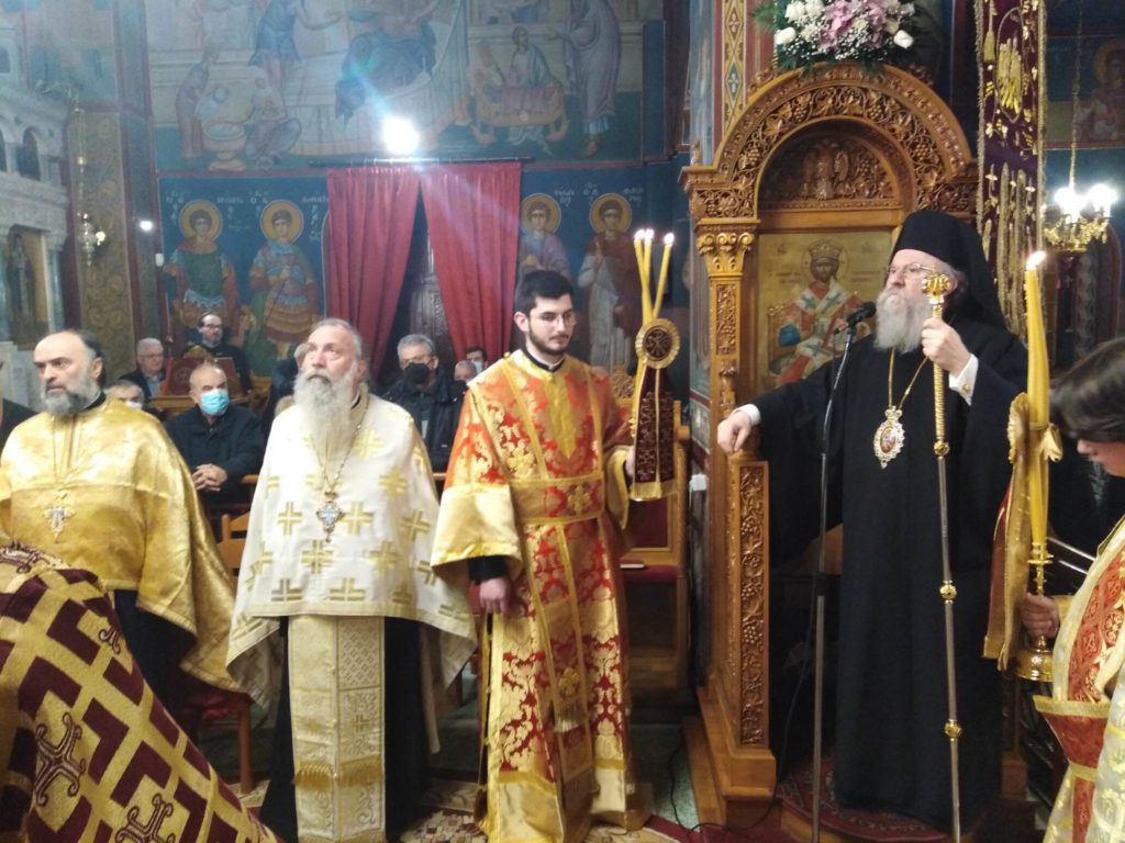 Άφατη κατάνυξη, για τον πανηγυρικό Εσπερινό του Αγίου Αντωνίου, στα Άνω Πατήσια