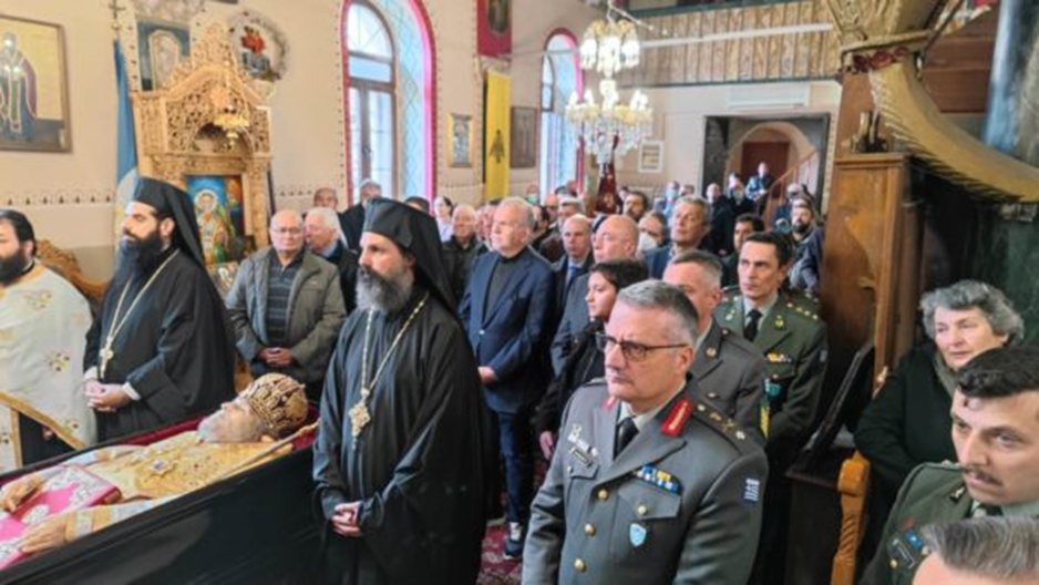 جناز مثلث الرحمات إرينايوس الأول بطريرك أورشليم السابق