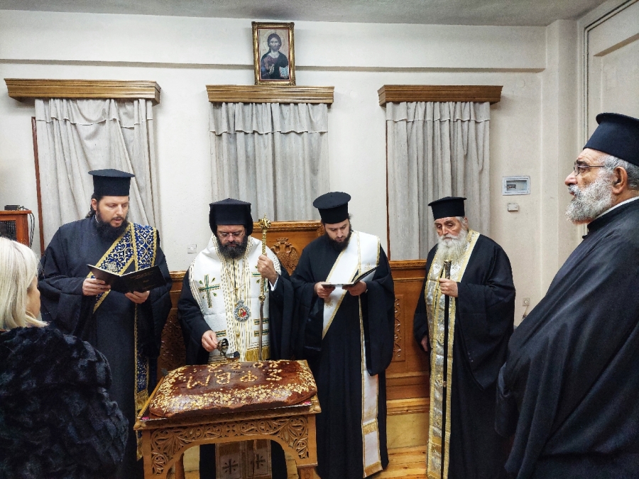 Τη Βασιλόπιτα του Συλλόγου Φίλων Βυζαντινής Μουσικής ευλόγησε ο Μητροπολίτης Μαρωνείας