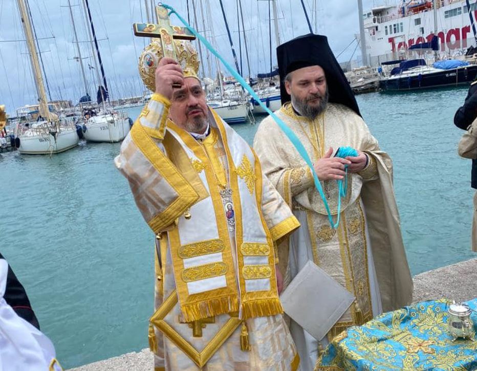 Ιστορικός Aγιασμός των υδάτων στο Λιβόρνο της Ιταλίας