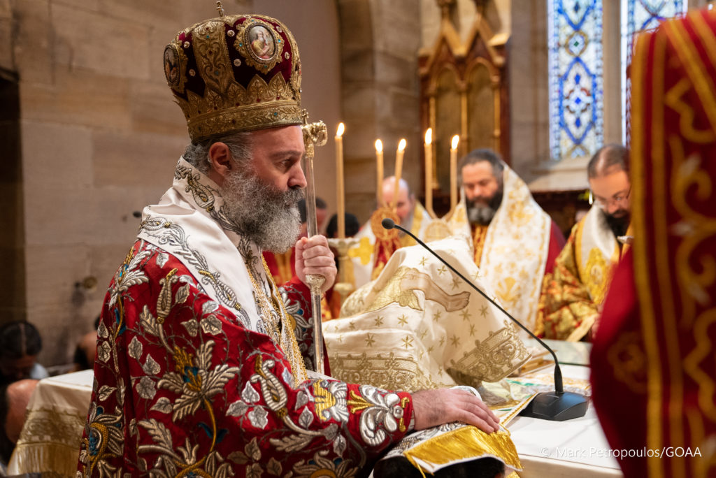 Patronal feast day of His Eminence Makarios, Archbishop of Australia, commemorated