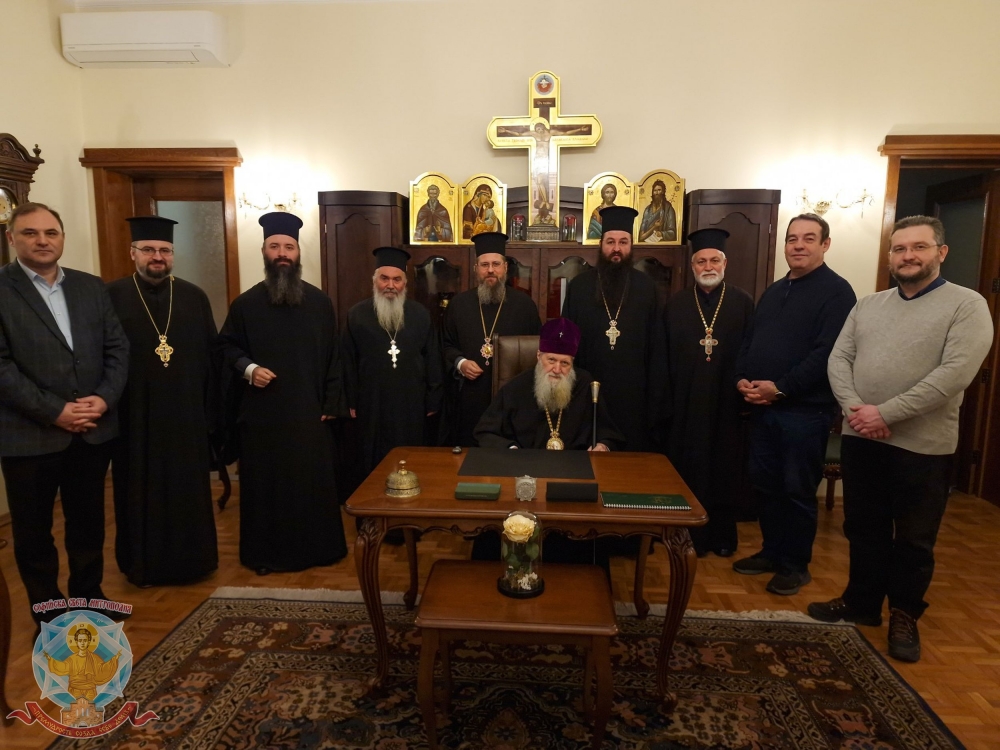 Софийският митрополит и Български патриарх Неофит благослови първото заседание за 2023 г. на Софийския епархийски съвет