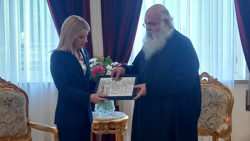 Στον Αρχιεπίσκοπο Κύπρου η Πρόεδρος της Βουλής Αννίτα Δημήτριου