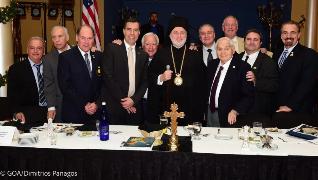 REMARKS By His Eminence Archbishop Elpidophoros of America At the AHEPA Banquet Theophilos Hall at the Spanos Pappas Saint Nicholas Community Center