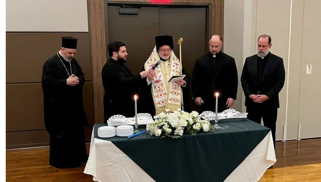 GREETING By His Eminence Archbishop Elpidophoros of America At the Archdiocesan District Clergy & Families Vasilopita Dinner