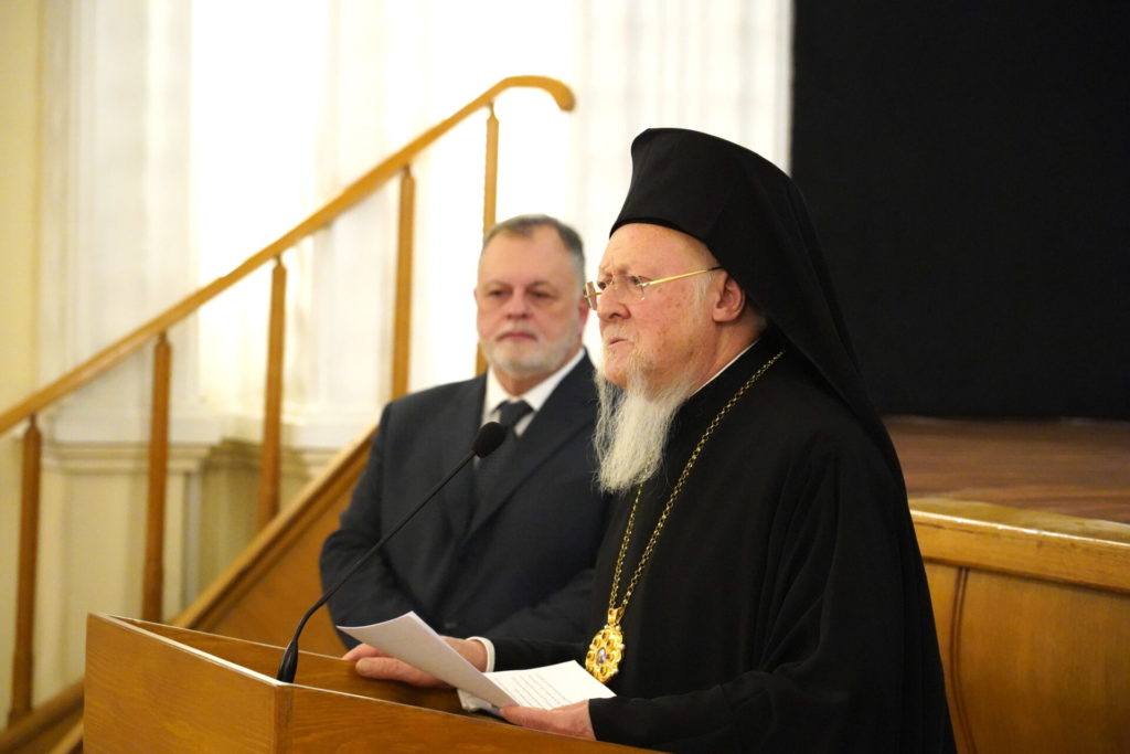 Mήνυμα Οικουμενικού Πατριάρχη υπέρ του διαλόγου με σκοπό τον τερματισμό της βίας