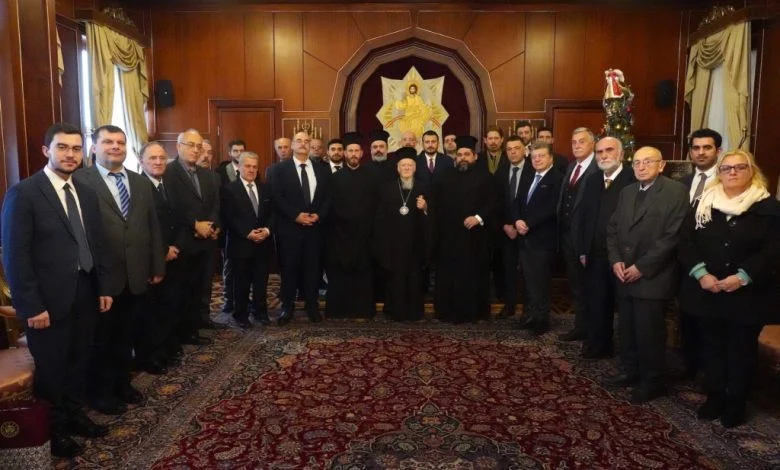 Ecumenical Patriarch Bartholomew receives chanters of Constantinople at annual reception