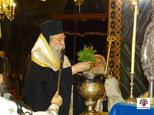 Η «Πρωτάγιαση» στον Μητροπολιτικό Ναό Ευαγγελιστρίας Σπάρτης