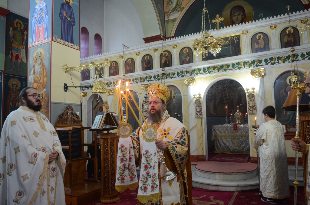 Στη γενέτειρα του Αγίου Καλλινίκου Εδέσσης ιερούργησε ο Αιτωλίας Δαμασκηνός