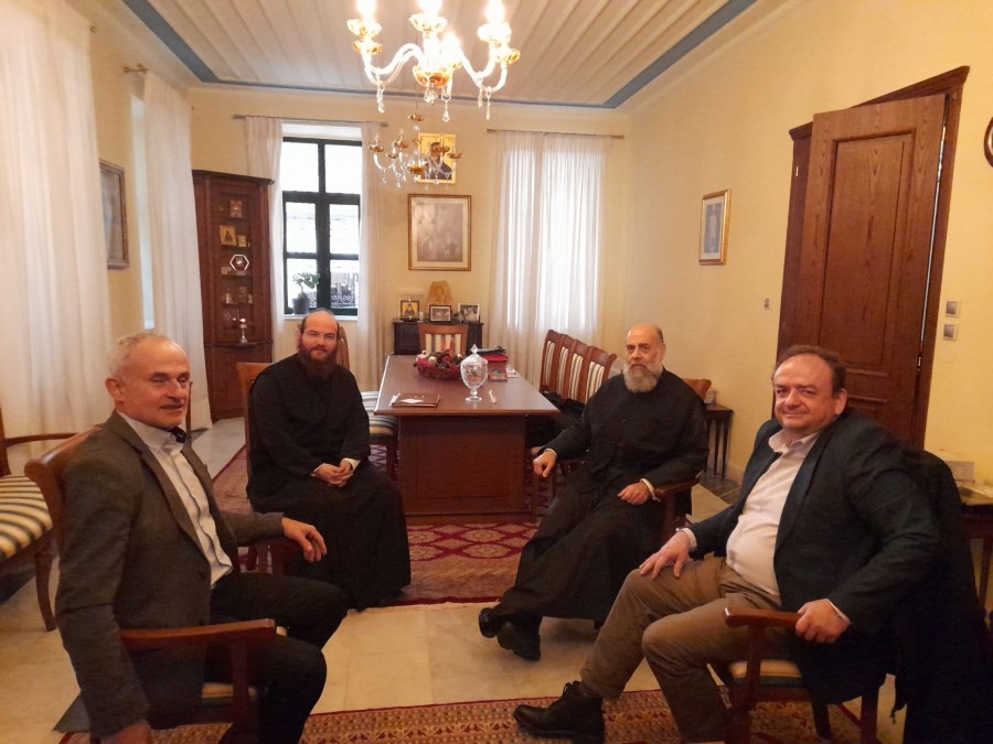 Συνάντηση Μητροπολίτη Θεσσαλιώτιδος με Διευθυντές Εκπαίδευσης ενόψει της εορτής των Τριών Ιεραρχών